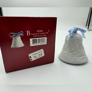 1998 Lladro Christmas bell in mint/ new condition with original box